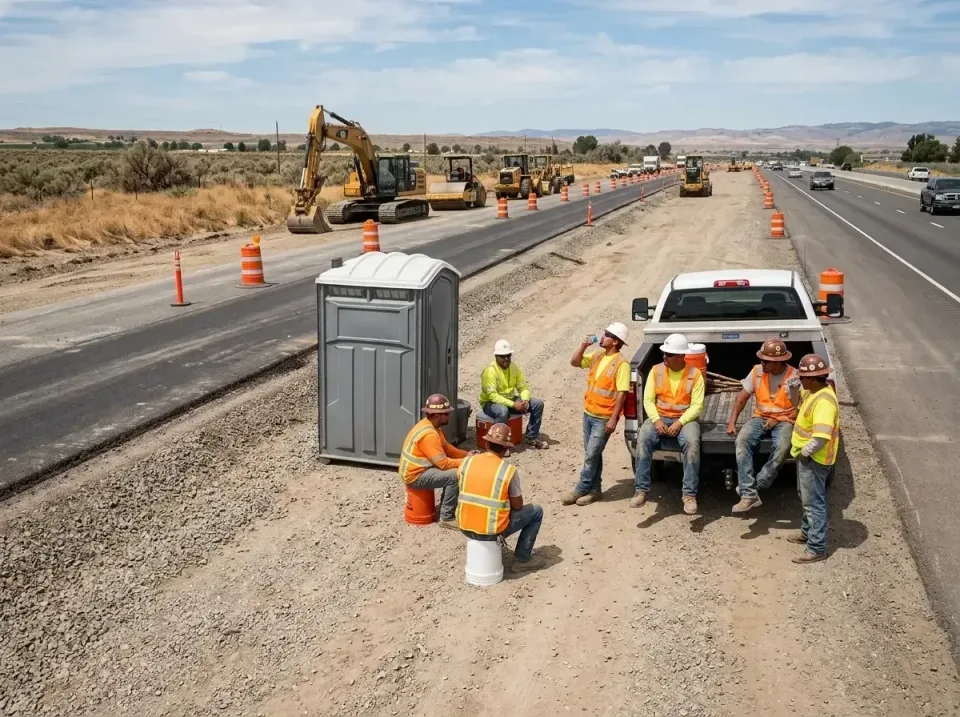 highway-road-construction-crew-007 — frequently asked questions, Porta Potty and Restroom Rentals in Placitas, NM